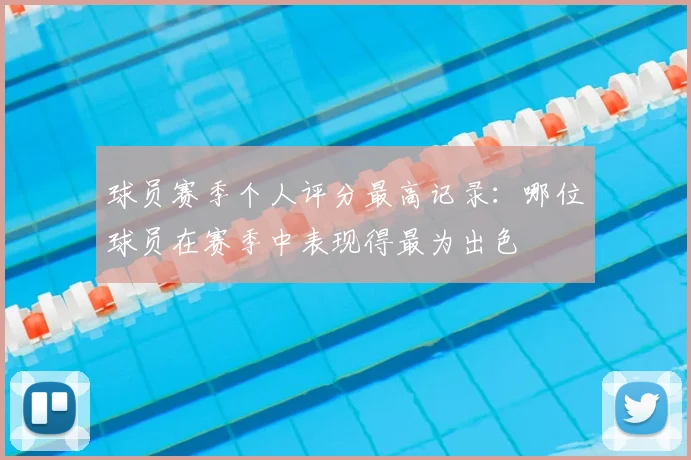 球员赛季个人评分最高记录：哪位球员在赛季中表现得最为出色